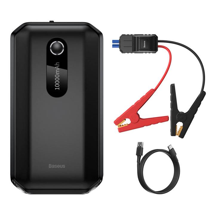 پاوربانک و جامپ استارتر خودرو بیسوس Baseus Super Energy Air Car Jump Starter CGNL020101 10000mAh Baseus Super Energy PowerBank 10000mAh Max Car Jump Starter